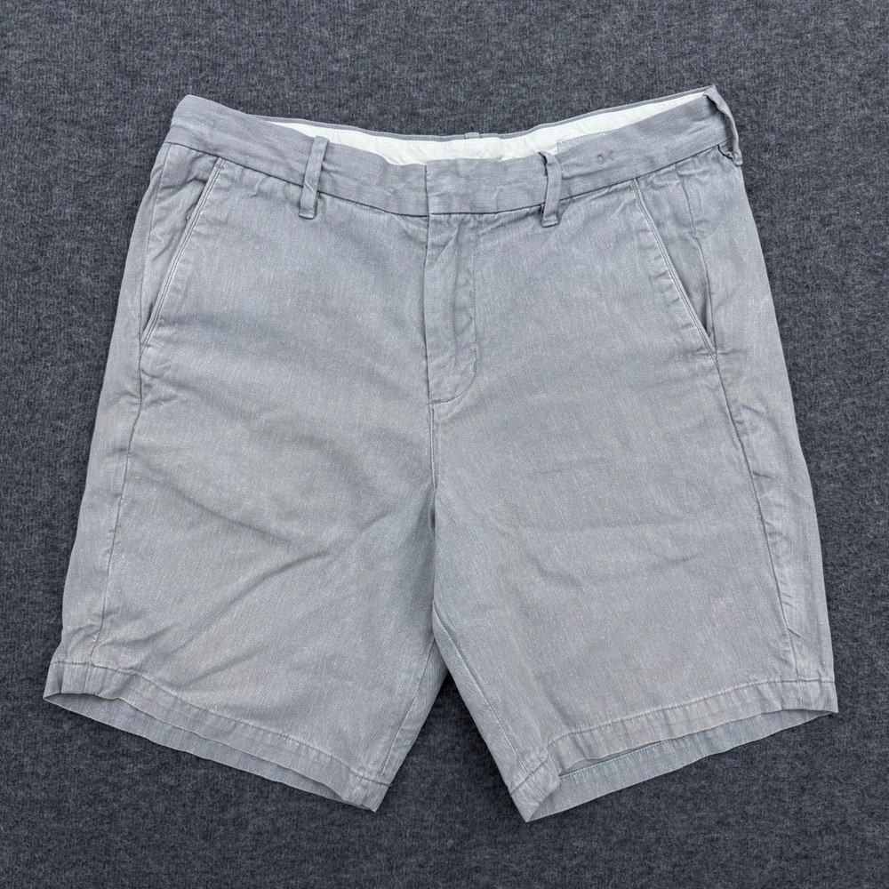 Outerknown Shorts Mens 31 Gay Hemp Cotton Woven‎ 8" Casual Chino